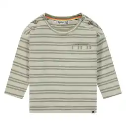 Wehkamp Babyface gestreepte longsleeve groen aanbieding