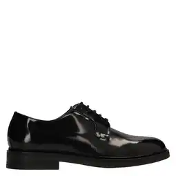 Wehkamp Manfield lakleren veterschoenen zwart aanbieding
