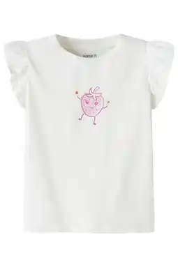 Wehkamp NAME IT MINI T-shirt wit aanbieding