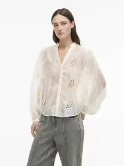 Wehkamp ROUGE EDIT blouse ecru aanbieding
