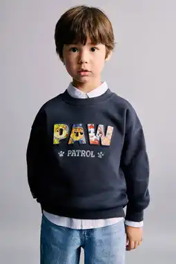 Wehkamp Mango Kids Paw Patrol sweater donkerblauw aanbieding