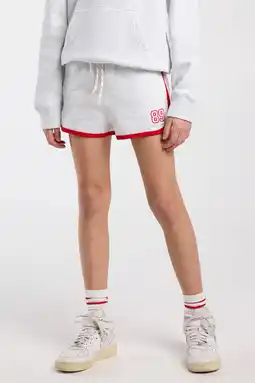 Wehkamp America Today sweatshort lichtgrijs aanbieding