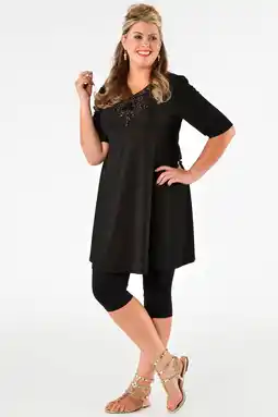 Wehkamp YOEK 7/8 legging zwart aanbieding