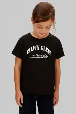 Wehkamp Calvin Klein T-shirt zwart aanbieding