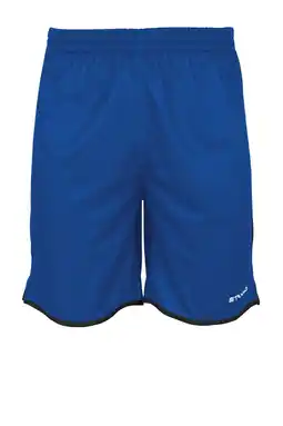 Wehkamp Stanno Senior voetbalshort Altius blauw/zwart aanbieding