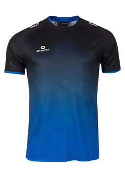 Wehkamp Stanno senior voetbalshirt Altius zwart/blauw aanbieding