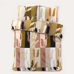 Wehkamp NOUS Living katoenen dekbedovertrek 2 persoons (200x200 cm) aanbieding