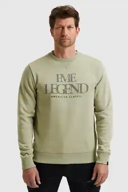 Wehkamp PME Legend sweater lichtgroen aanbieding