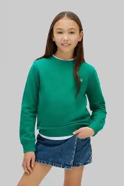 Wehkamp Calvin Klein sweater groen aanbieding
