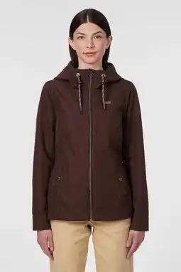 Wehkamp Ragwear outdoor jas donkerbruin aanbieding