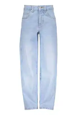 Wehkamp Frankie&Liberty lowwaist barrel jeans light blue denim aanbieding