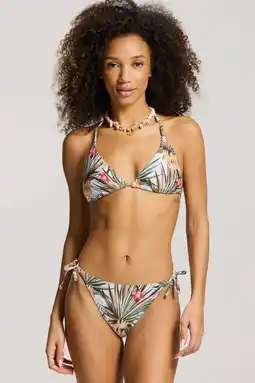 Wehkamp Shiwi The Sunshine Brand voorgevormde triangel bikini set Liz groen aanbieding