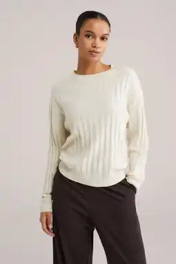 Wehkamp WE Fashion gebreide trui ecru aanbieding