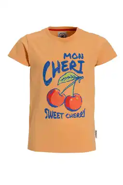 Wehkamp Me & My Monkey regular T-shirt Ruby met backprint oranje aanbieding