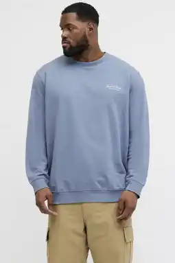 Wehkamp JACK & JONES PLUS SIZE sweater Plus Size blauw aanbieding