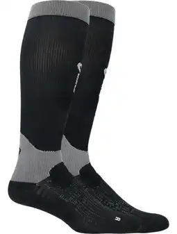 Wehkamp ASICS hardloop compressie sokken zwart/grijs aanbieding
