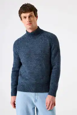 Wehkamp Garcia gebreide trui donkerblauw aanbieding