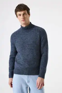 Wehkamp Garcia gebreide trui donkerblauw aanbieding