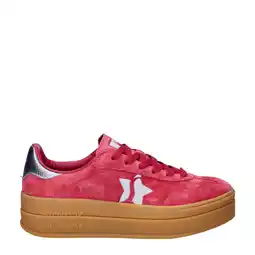 Wehkamp Skechers Academy Hi suède sneakers rood aanbieding
