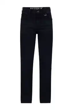 Wehkamp Retour Jeans straight leg jeans black denim aanbieding