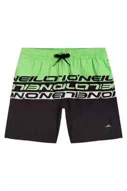 Wehkamp O'Neill zwemshort Cali groen/zwart aanbieding