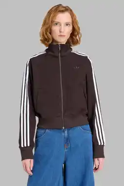 Wehkamp adidas Originals Firebird denim vest bruin aanbieding