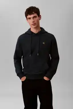 Wehkamp CALVIN KLEIN JEANS hoodie donkerblauw aanbieding