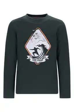 Wehkamp TYGO & vito jersey longsleeve donkergroen aanbieding