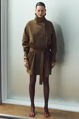 Wehkamp Mango trenchcoat kaki aanbieding