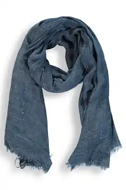 Wehkamp Expresso sjaal blauw aanbieding