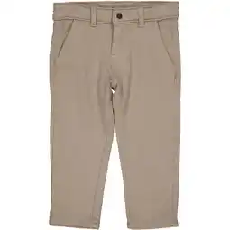 Wehkamp QPI Mini regular casual broek taupe aanbieding