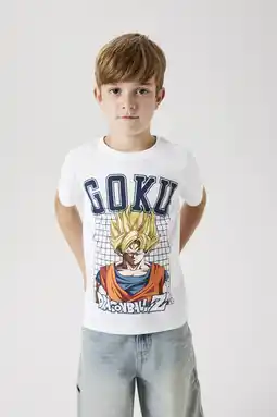 Wehkamp NAME IT KIDS Dragonball T-shirt wit aanbieding