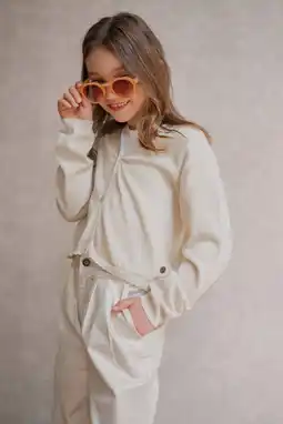 Wehkamp Like Flo vest wit fijn gebreid aanbieding