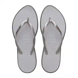 Wehkamp Havaianas Slim Point teenslippers staalgrijs aanbieding