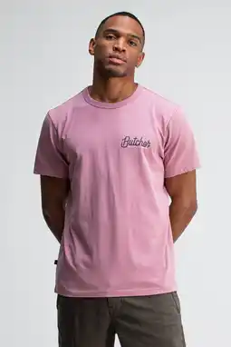 Wehkamp Butcher of Blue regular T-shirt roze aanbieding