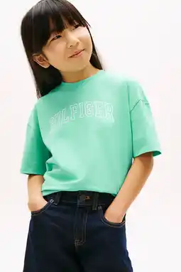 Wehkamp Tommy Hilfiger T-shirt groen aanbieding