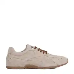 Wehkamp BRONX Myr-aa suède sneakers beige aanbieding