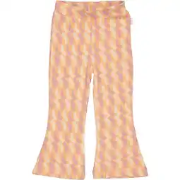Wehkamp QPI Mini flared casual broek oranje aanbieding