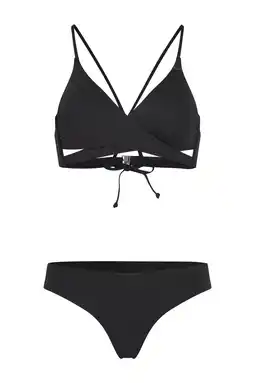 Wehkamp O'Neill voorgevormde bikini set Baay Maoi zwart aanbieding