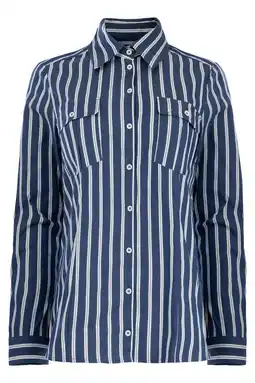 Wehkamp TQ-Amsterdam gestreepte blouse blauw aanbieding