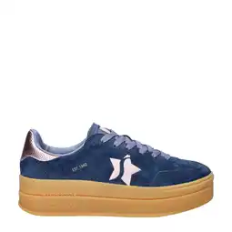 Wehkamp Skechers Academy Hi suède sneakers blauw aanbieding