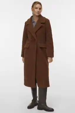 Wehkamp VERO MODA teddy jas bruin aanbieding