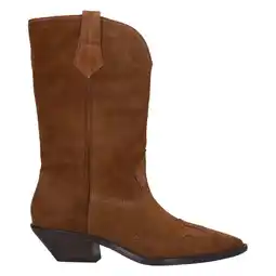 Wehkamp Sacha suède cowboylaarzen cognac aanbieding