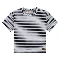 Wehkamp Babyface gestreept T-shirt donkerblauw aanbieding