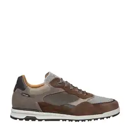 Wehkamp Van Lier Ravello suède sneakers taupe aanbieding