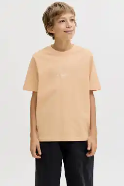 Wehkamp JACK & JONES JUNIOR T-shirt zachtoranje aanbieding