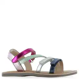 Wehkamp Shoesme leren sandalen meerkleurig aanbieding
