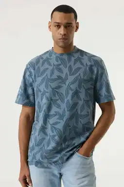 Wehkamp Garcia regular T-shirt blauw aanbieding