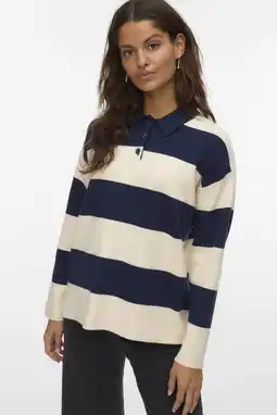 Wehkamp VERO MODA trui donkerblauw aanbieding