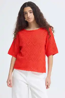 Wehkamp ICHI top rood aanbieding